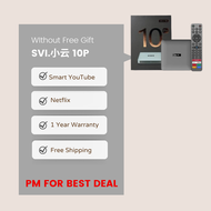 SVI. 小云 10P Android TV Box 4GB RAM + 64GB ROM with Free Shipping Warranty After Sales Service and Ac