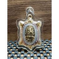 镀金招财龟 Lp Liew Wat Rai Tang Tong 2561