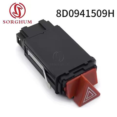 SORGHUM 8L0941509L 8D0941509H Emergency Hazard Warning Indicator Light Flash Switch For Audi A3 8L A
