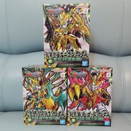 一套3盒 Bandai SD Gundam Sangoku 三國創傑伝 三國創傑傳 No. 32 龍賢劉備  , No. 33 炎皇張飛, No. 34 武聖關羽