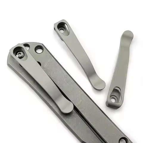 Chris Reeve "CRK" Machined Titanium Deep Carry Clip