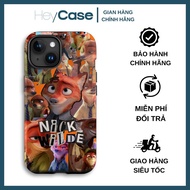ZOOTOPIA Funny Hard TPU collage Fox iphone Case