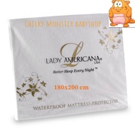 180x200 Lady Americana Mattress Protector Waterproof Mattress Protector