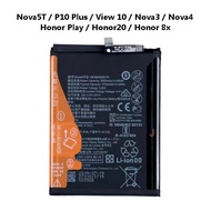 Battery HB386589ECW For HW P10 Plus / Nova 5T / Honor 8X View10 Honor 20 / Nova5T P10P V10 Nova3 Nov