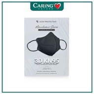 ICON KN95 BLACK 10S (CARING PHARMACY)