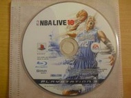 ※隨緣※已絕版 PS3：NBA LIVE 10．職籃《一片裝》遊戲片㊣正版㊣值得收藏/光碟正常/裸片包裝．一片裝399元