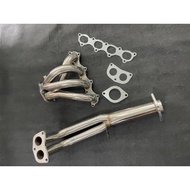 JASMA HONDA B16A / B16B / B18C GSR / B18B & B20B 4x2x1 extractor stainless steel 2.5"