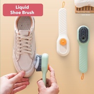 2-in-1 Shoe Cleaning Brush with Soap Dispenser Berus Kasut Pakaian Baju Sabun Multi-Purpose Laundry 