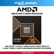 AMD Ryzen 5 9600X 3.9Ghz AM5 6 Cores 12 Threads Processor