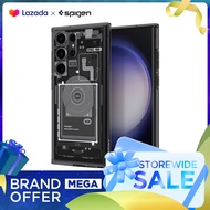 SPIGEN Case for Galaxy S23 Ultra [Ultra Hybrid : Zero One] Hybrid Technology Made of TPU Bumper Poly