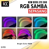 ANDR Devil Eye RGB 360 / DEMON EYE Welcome Light Matrix Controller 22 LED ICC Brand Original AES