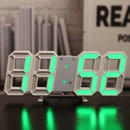 AxN 3D LED Wall Clock Modern Digital Wall TableClock Watch Desktop AlarmClock Nightlight