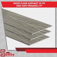 Wood Plank Elephant 30 Cm Urat Kayu Panjang 4 M