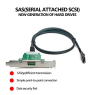 1m Mini SAS Server Data Power Cable SFF-8088 to SFF-8087 Computer Internal Hard Disk Splitter Connect Data Cable Cord PC Desktop