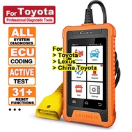 Launch X431 Elite เครื่องสแกนเนอร์วินิจฉัยระบบรถยนต์ OBD2 ECU สําหรับ Toyota vios fortuner hilux