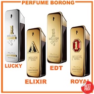1 Million EDT/Lucky/Elixir/Royal/Parfum 100 ml For Men [Perfume Borong]
