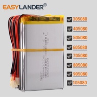 5PCS/Lot 505080 3.7V 3000mAh  Li-Polymer Li-ion Battery  Lipo Batteries 305080 405080 605080 705080 