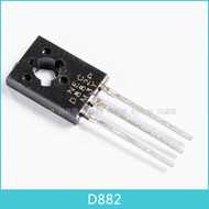 NEC Domestic In-Line Triode D882 TO-126 Large Chip Copper Pin NPN Plug-In Transistor 2SD882