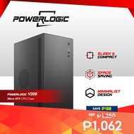 POWERLOGIC V200 Micro ATX/ITX Casing with 700W PSU
