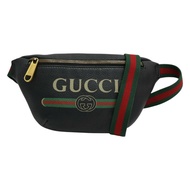 黑色牛皮 Belt Bag Mini 腰包 527792【GUCCI 古馳】 527792