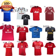 MU Team 1984 1992 1994 1999 2000 2005 2007 2008 Retro Football Jersey RONALDO ROONEY BECKHAM GIGGS C