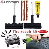 Kit Tampal Tayar Bocor Kereta / Car Tubeless Tyre Puncture Repair Tool Kit - Ready stock