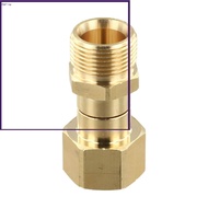 【BET】1Pc Copper Swivel Fitting Pressure Washers - M22 15mm swivel joint accessories[my]