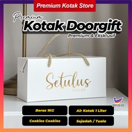 YJL Door Gift Box Kotak Kahwin Kenduri Setulus Ikhlas sesuai Bahulu Tuala Sejadah, Baju, Beras, Good