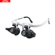 Head-mounted glasses magnifying glass 8 times 15 times 23 times watch repair electrical appliance re