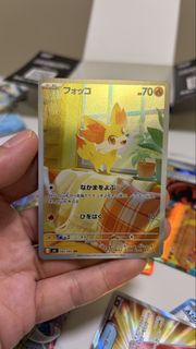 日版Pokemon卡 火狐狸！Pokemon Fennekin AR 085/063