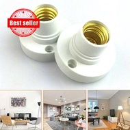 E14 Bulb Receptacle Ceiling Receptacle Light Bulb Socket Adapter Base Plastic Bulb Holder Round A6c7