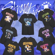 5 STAR STRAYKIDS BLACK TSHIRT/S CLASS STRAYKISD/SKZ TSHIRT/TSHIRT KPOP/S CLASS/STRAYKIDS TSHIRT/5Sta