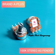SHORT POTENTIAL B100K B 100K STEREO A-PLUS