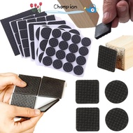 CHAMPIONO 1/4/9/16PCS Furniture Leg Pads Self Adhesive Bottom Caps Square Round Table Feet Covers
