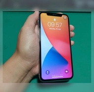 LCD iphone X original Copotan unit Normal Garansi