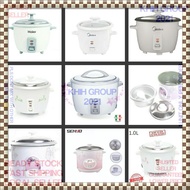 READY STOCK-Promosi Any Branded RICE COOKER MURAH🌠🌠Promosi Periuk Nasi Murah. Rice Cooker 1Ltr, 1.5Ltr,1.8 Liter, 2.5Ltr