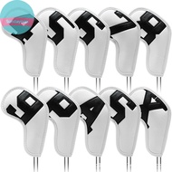 sund 10pcs 6 color High-end golf iron cover Iron cover Wedge cover 4-9 ASPX TH