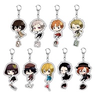 Dogs Keychain Izumi Kyouka Nakajima Atsushi Dazai Osamu Ryunosuke Akutagawa Cosplay Anime Key Chain