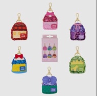 Disney 公主系列 迷你背包造型鎖匙扣 Loungefly Disney Princess Mini Bag Charm Keychain【英國🇬🇧代購】