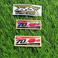 Yamaha 70th Anniversary Emblem Sticker