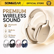 SonicGear AirPhone 6 Wireless Bluetooth Headphone with Mic | Comfort Headset for Music Movies Calls