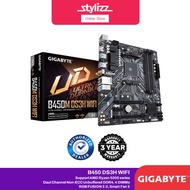 GIGABYTE AMD SOCKET AM4 B450M DS3H WIFI MOTHERBOARD - RGB FUSION 2.0, Intel® Dual Band 802.11ac WIFI