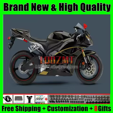 Gold black Kit For HONDA CBR125R CBR 125CC 125R 125 R CC 02 03 04 05 06 2Q2.28 CBR-125R 2002 2003 20