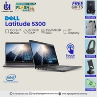 Dell Latitude 5300 Laptop | Core i7-8th Gen 13" Touch | 8GB 16GB Ram 256GB 512GB SSD | Windows 10 11