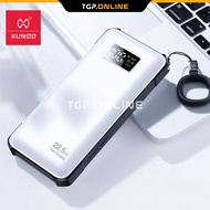 XUNDD 20W 20000 mAh QC 3.0 PD Wireless Fast Charge Charging 4 Output LED Display Capacity Powerbank Power Bank