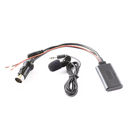 Car AUX Bluetooth Connecter Adapter Audio Cable For Kenwood KRC-553 CA-C2AX KCA-iP500 CA-C1AX 13-Pin