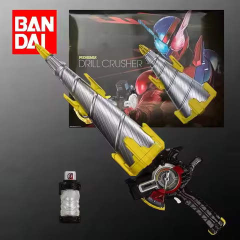 Bandai PREMIUM DX Drill Crusher Kamen Rider Build 2 Mode Drill Gun Sword Rotatable LED Light Sound F