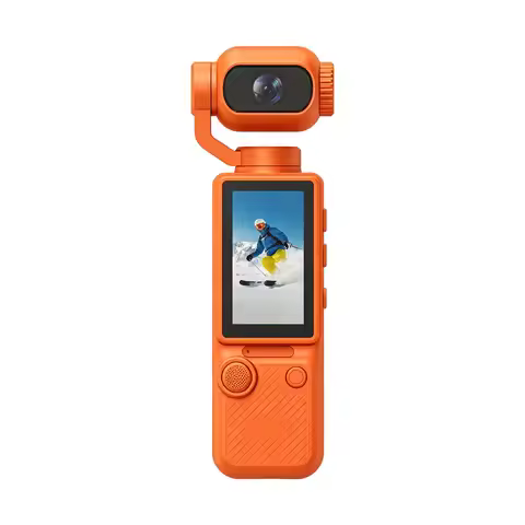 Portable HD 4K Action Camera Manual 90 180 Degree Rotation For YouTube Vlog Video Recording Record L