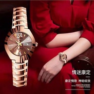 small and elegant womens wrist Watches Waterproof Luminous Ladies Quartz Watch automatic With dual date Stainless Steel gold Watch for Women