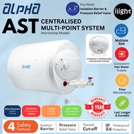 ALPHA AST Centralized Multi-Point System Horizontal Storage Water Heater 30L 40L 50L 70L 90L Water S